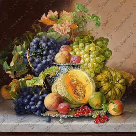 Оригинал схемы - отредактированная репродукция картины