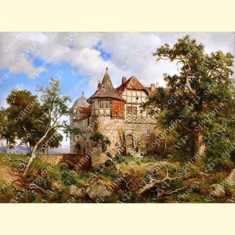 Оригинал схемы - отредактированная репродукция картины