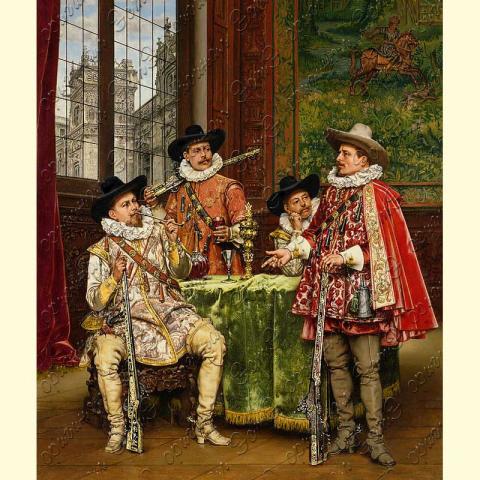 Скрин - компьютерное изображение схемы вышивки