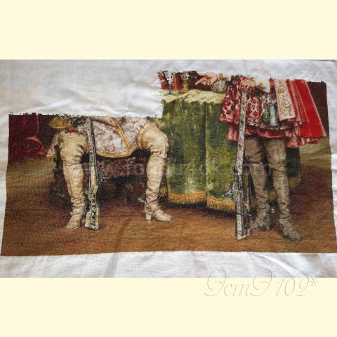 Вышивка - ткань: Аида 18 ct, техника: крестик в 2 нитки<br>Автор вышивки: Ирина (Ira5628)