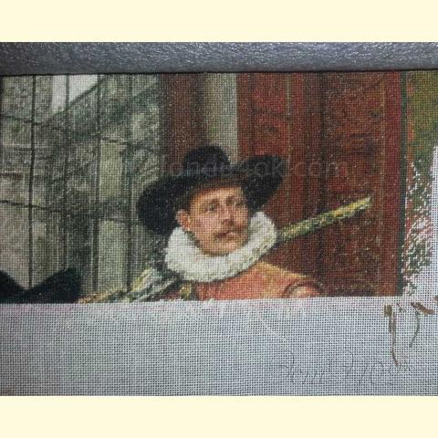 Вышивка - ткань: cетка 25 ct, техника: петит-поинт <br>Автор вышивки: Светлана Будилова (самаялучшая)
