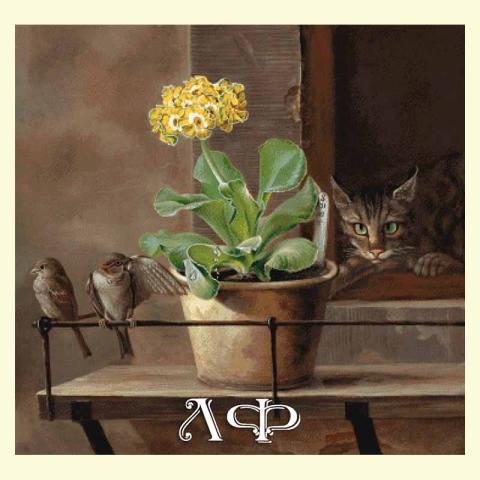 Скрин - компьютерное изображение схемы вышивки