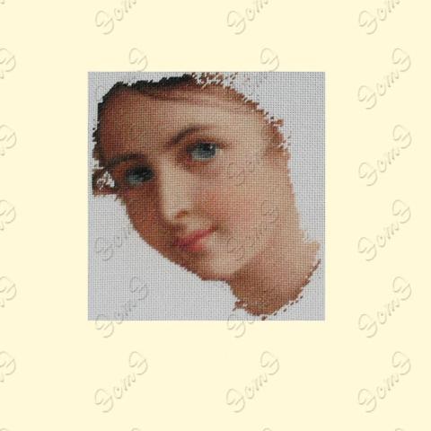 Вышивка - ткань: Лугана 25 ct, техника: петит-поинт <br>Автор вышивки: ЭстЭ