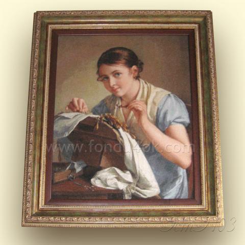 Оформленная вышивка - ткань: Страмин-Конгресс 24 ct, , техника: петит/полукрест <br>Автор вышивки: Жмурова Екатерина (evamur)