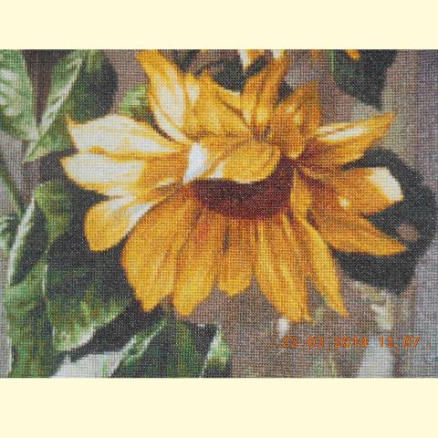 Вышивка - ткань: Аида 18 ct, техника: крестик в 2 нитки<br>Автор вышивки: Елена Морозова (Cdior)