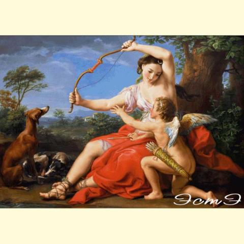 Скрин - компьютерное изображение схемы вышивки