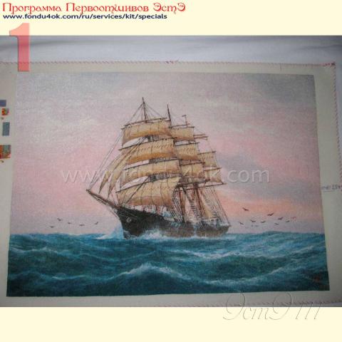 Вышивка - ткань: Лугана 25 ct, , техника: петит/полукрест <br>Автор вышивки: Елена (к@линка)<br>Программа Первоотшивов 2015, приз Завершенная работа