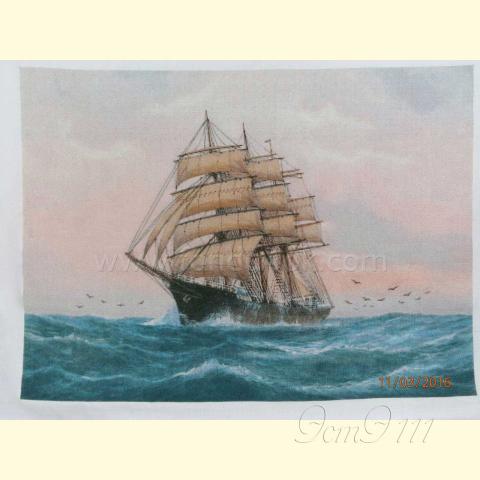 Вышивка - ткань: Аида 18 ct, техника: крестик в 2 нитки<br>Автор вышивки: Nadja Riesen (mamsi)