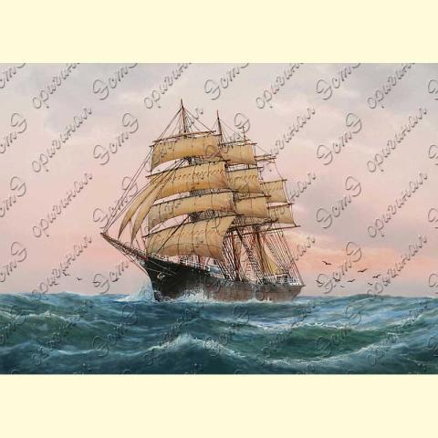 Оригинал схемы - отредактированная репродукция картины