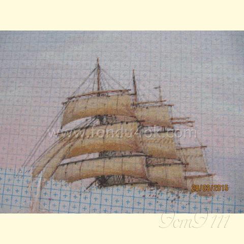 Вышивка - ткань: Лугана 25 ct, , техника: петит/полукрест <br>Автор вышивки: Елена (к@линка)