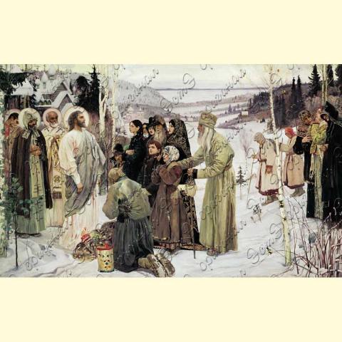 Оригинал схемы - отредактированная репродукция картины