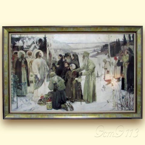 Оформленная вышивка - ткань: Аида 18 ct, техника: крестик в 2 нитки<br>Автор вышивки: Елена Богачева