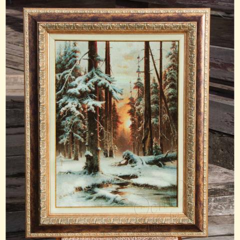 Вышивка - ткань: Страмин-Конгресс 24 ct, , техника: петит/полукрест <br>Автор вышивки: Надежда (Надежда_из_Риги)