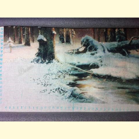 Вышивка - ткань: Страмин-Конгресс 24 ct, , техника: петит/полукрест <br>Автор вышивки: Надежда (Надежда_из_Риги)