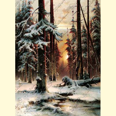 Оригинал схемы - отредактированная репродукция картины