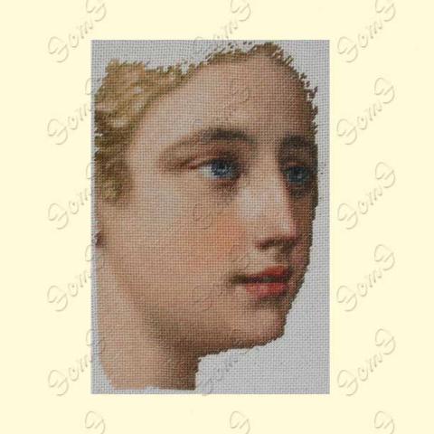 Вышивка - ткань: Лугана 25 ct, техника: петит-поинт <br>Автор вышивки: ЭстЭ