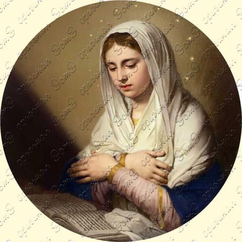 Оригинал схемы - отредактированная репродукция картины