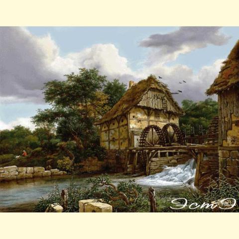 Скрин - компьютерное изображение схемы вышивки