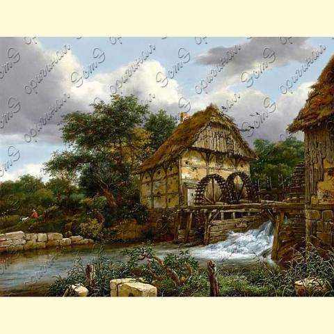 Оригинал схемы - отредактированная репродукция картины