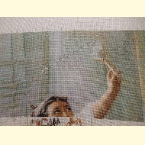 Вышивка  - ткань: Лугана 25 ct, техника: петит-поинт <br>Автор вышивки: Ирина Парфенчик (kira75)