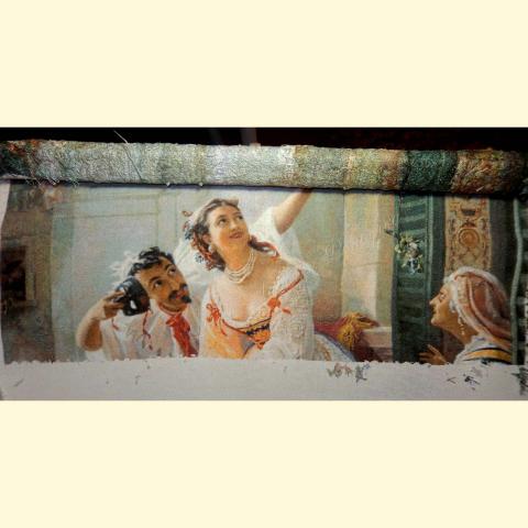 Вышивка  - ткань: Лугана 25 ct, техника: петит-поинт <br>Автор вышивки: Ирина Парфенчик (kira75)