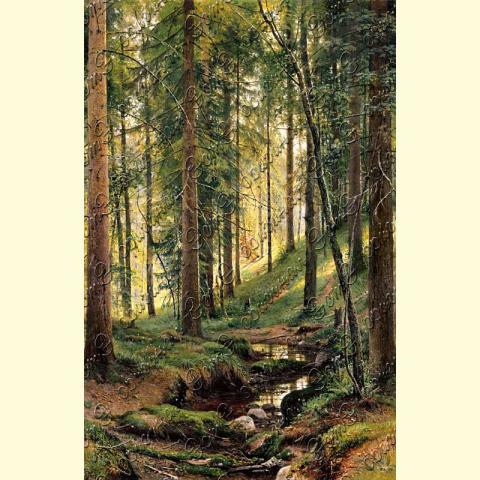 Оригинал схемы - отредактированная репродукция картины