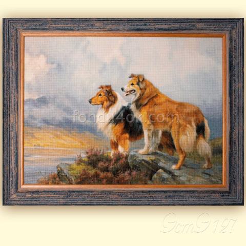 Вышивка в оформлении - ткань 25 ct, техника: петит-поинт <br>Автор вышивки: Елена Быстрова<