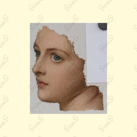 Вышивка  - ткань: Лугана 25 ct, техника: петит-поинт <br>Автор вышивки:  ЭстЭ