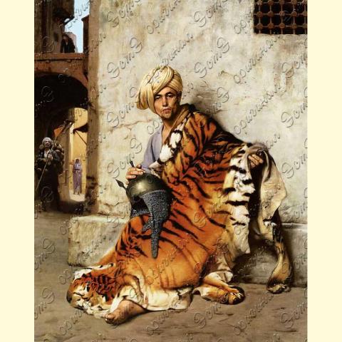 Оригинал схемы - отредактированная репродукция картины