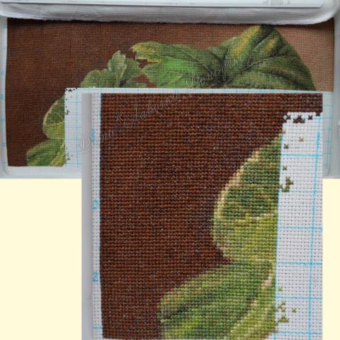 Вышивка  - ткань: Аида 18 ct, техника: крестик в 2 нитки<br>Автор вышивки:  Анна Оленева  (devo4ka_love)