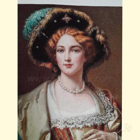 Вышивка - ткань: Аида 18 ct, техника: крестик в 2 нитки<br>Автор вышивки: Татьяна Бондарева (Tatyana08)