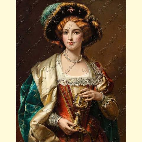 Оригинал схемы - отредактированная репродукция картины