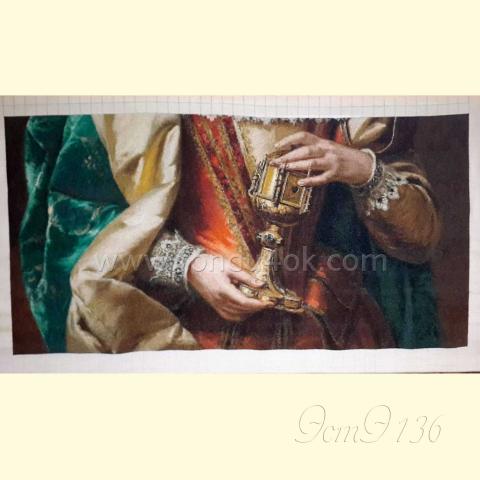 Вышивка - ткань: Аида 18 ct, техника: крестик в 2 нитки<br>Автор вышивки: Татьяна Бондарева (Tatyana08)