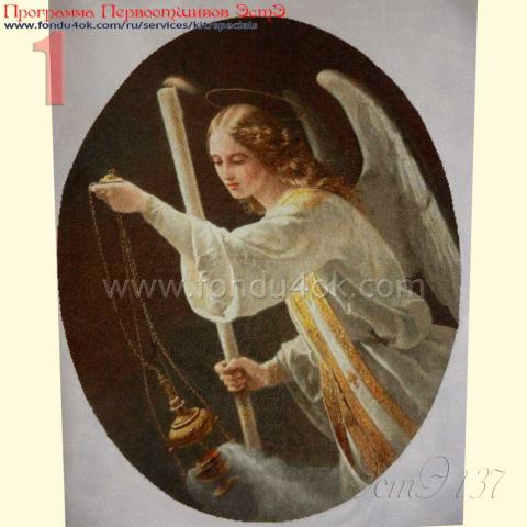 Вышивка - ткань: Лугана 25 ct, техника: петит-поинт <br>Автор вышивки: Елена Казаева (Ladotka)<br>Программа Первоотшивов 2015, приз завершенная работа