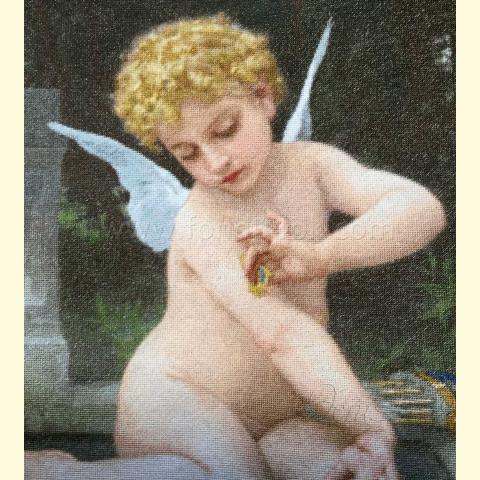 Вышивка - ткань: Лугана 25 ct, техника: петит-полукрест <br>Автор вышивки: Татьяна Федина (tatusha)