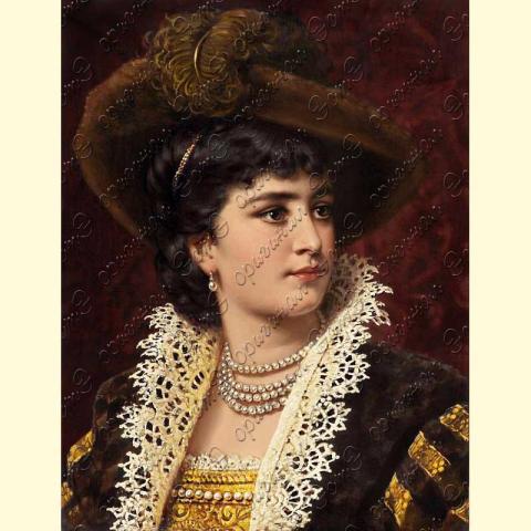 Оригинал схемы - отредактированная репродукция картины