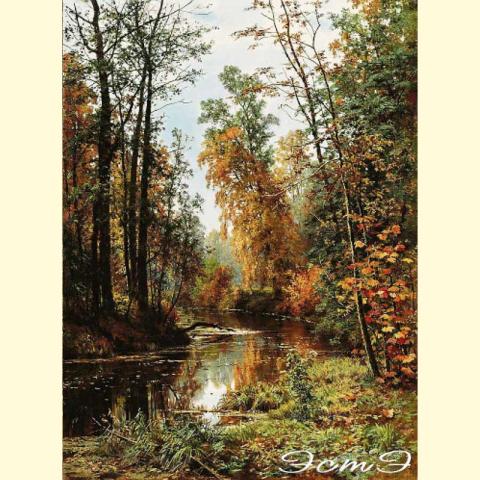 Скрин - компьютерное изображение схемы вышивки