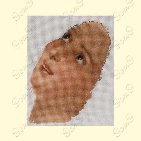 Вышивка - ткань: Лугана 25 ct, техника: петит-поинт <br>Автор вышивки: ЭстЭ