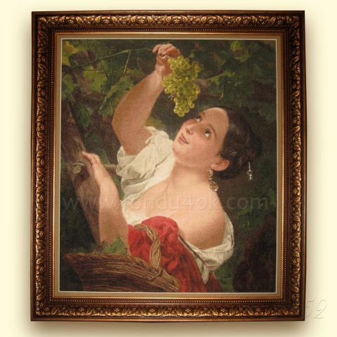 Оформленная вышивка - ткань: Аида 18 ct, техника: крестик в 2 нитки <br>Автор вышивки: Деревянченко Елена Валерьевна