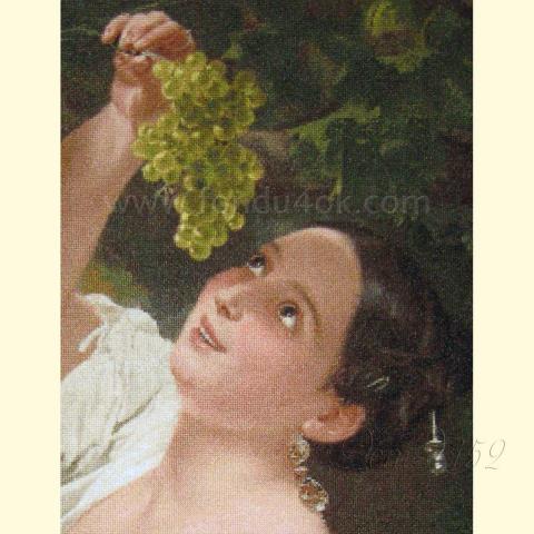 Вышивка - ткань: Аида 18 ct, техника: крестик в 2 нитки <br>Автор вышивки: Деревянченко Елена Валерьевна