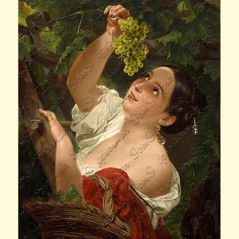 Оригинал схемы - отредактированная репродукция картины