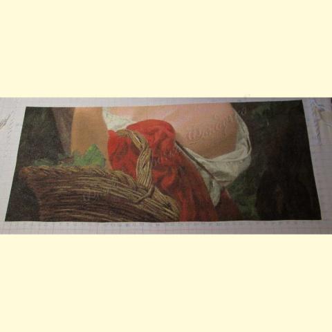 Вышивка - ткань: Аида 18 ct, техника: крестик в 2 нитки <br>Автор вышивки: Гаганичева Ольга (kukuruzina)