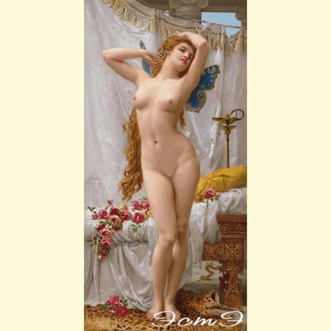 Скрин - компьютерное изображение схемы вышивки