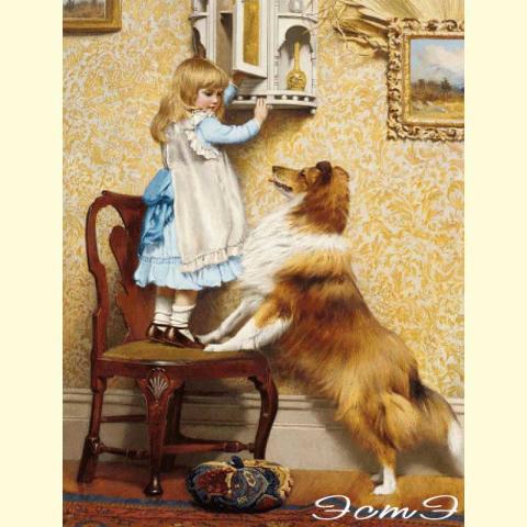 Скрин - компьютерное изображение схемы вышивки