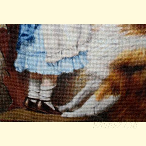 Вышивка  - ткань: Аида 18 ct, техника: крестик в 2 нитки<br>Автор вышивки:  Елена Воронцова  (elena-sec)