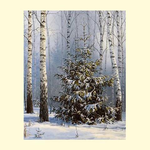 Скрин - компьютерное изображение схемы вышивки