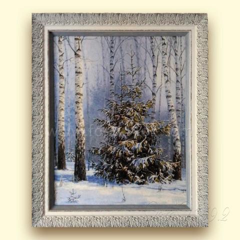 Оформленная вышивка  - ткань: Страмин-Конгресс 24 ct, , техника: петит/полукрест <br>Автор вышивки: Мария (marycia)