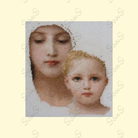 Вышивка  - ткань: Лугана 25 ct, техника: петит-поинт <br>Автор вышивки:  ЭстЭ