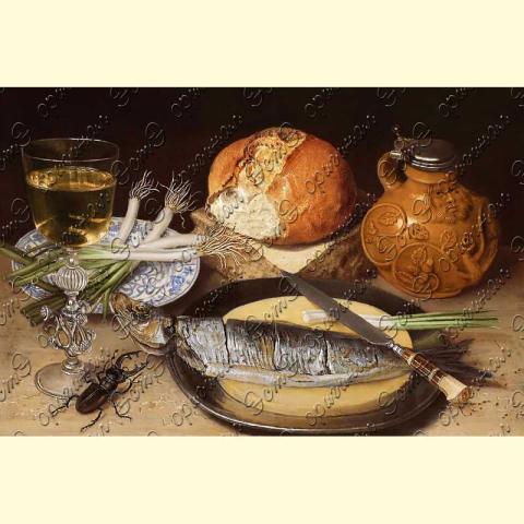 Оригинал схемы - отредактированная репродукция картины