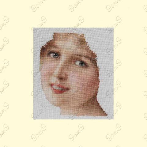 Вышивка - ткань: Лугана 25 ct, техника: петит-поинт <br>Автор вышивки: ЭстЭ